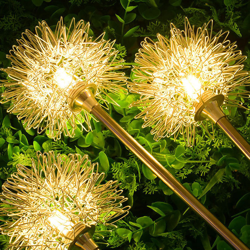 Duckkoko Waterproof Solar Flower Lights for Courtyard Pathway Flowerbed Patio Lawn Décor - Image 2