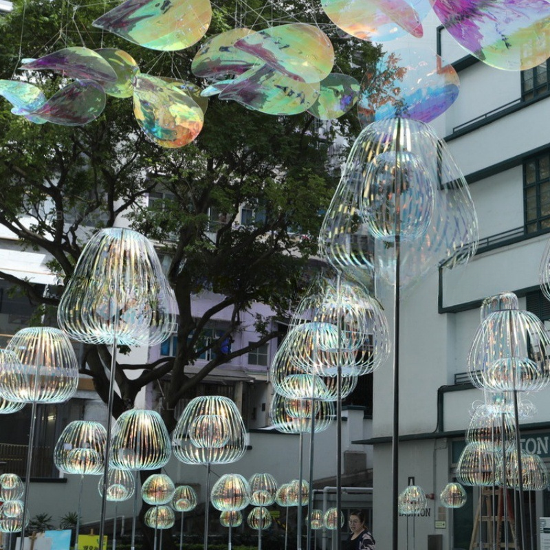 Duckkoko LED Magic Color Bubble Ball Lights Props Bubble Ball Christmas Lights - Image 5