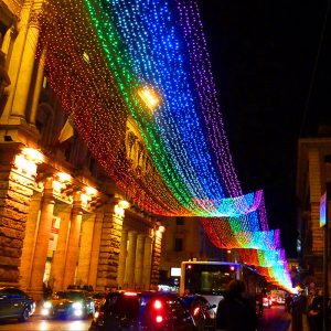 Duckkoko Multi-Colored String Lights Waterproof Twinkle Outside Garden Bedroom Christmas Tree Decorations