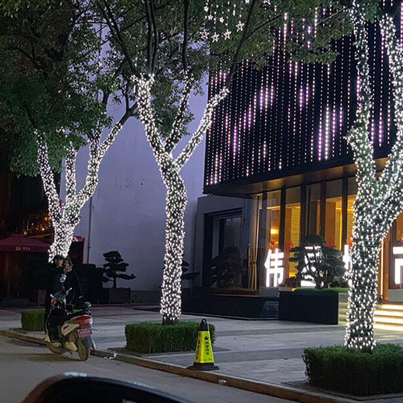 Duckkoko Solar Power Multi-Colored String Lights Waterproof Outside Garden Bedroom Christmas Tree Decorations - Image 3