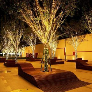 Duckkoko Icicle Light LED Colored Curtain Light String Waterfall Light