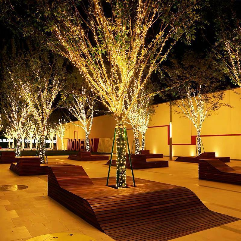 Duckkoko Solar Power Multi-Colored String Lights Waterproof Outside Garden Bedroom Christmas Tree Decorations - Image 5