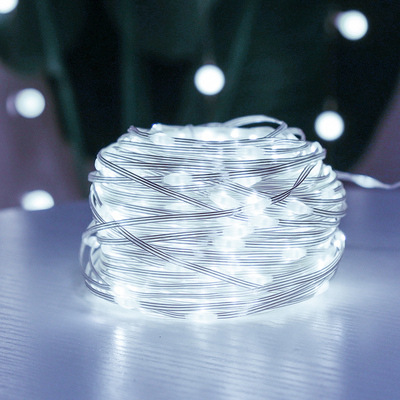 Duckkoko Led Solar Small Colorful Lights Flashing Lights String Lights Outdoor Waterproof Tree Lights - Image 9