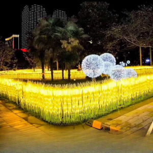 Duckkoko Solar Garden Stake Light Wheat Ear LED Waterproof for Outside Yard Pathway Lawn and Wedding