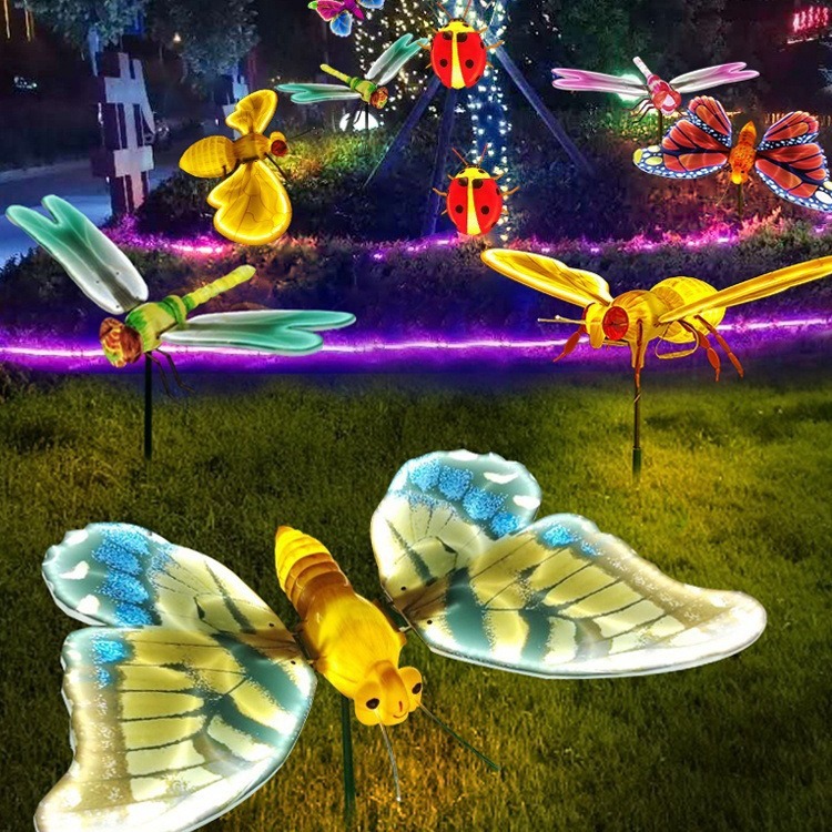 Duckkoko Dynamic Fairy Garden Lights LED Butterfly Light Outdoor Waterproof Garden Lights for Patio Decoration - Image 5