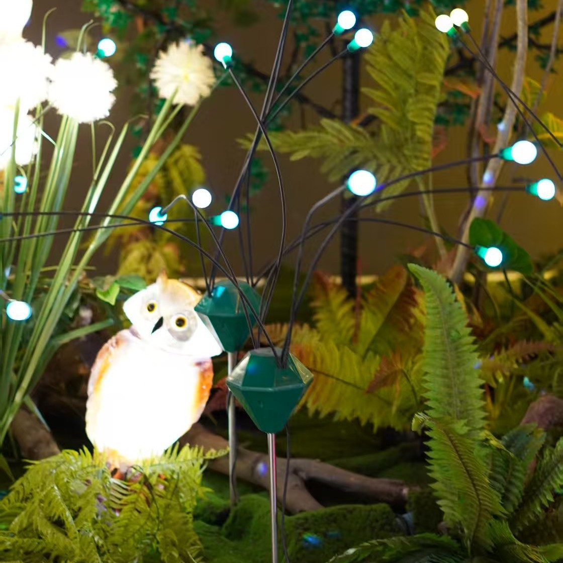 Duckkoko LED firefly outdoor automatic swing motor swing modeling lamp - Image 3