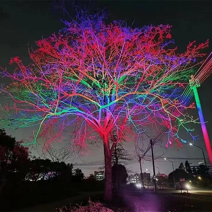 Duckkoko Smart LED Flood Light Outdoor Color Changing Floodlights - Image 4