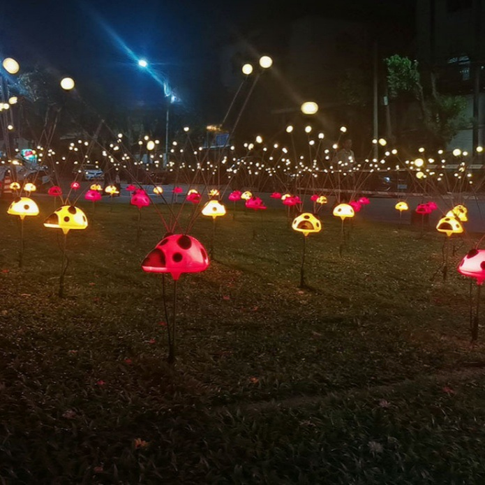 Duckkoko LED firefly outdoor automatic swing motor swing modeling lamp