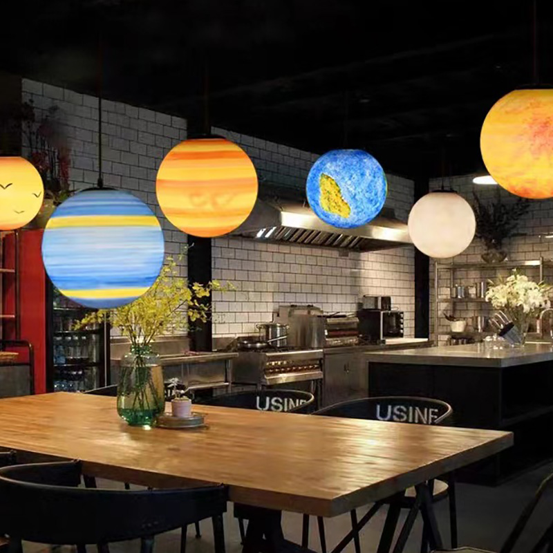 Duckkoko Garden Lights Solar Moon Lamp Outdoor Full Moon Lamp for Porch Yard Lawn Patio - Image 2