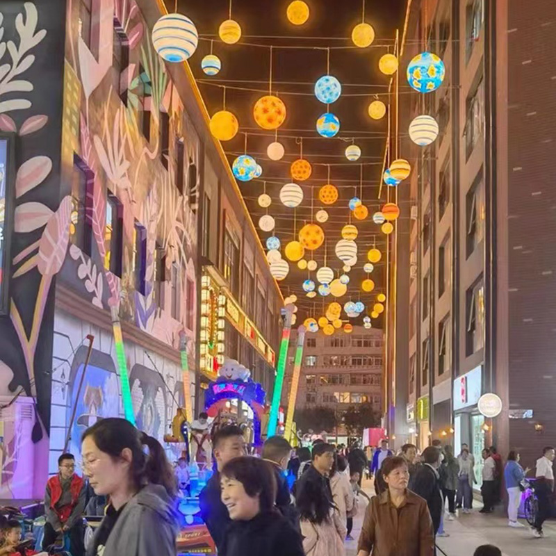 Duckkoko Garden Lights Solar Moon Lamp Outdoor Full Moon Lamp for Porch Yard Lawn Patio - Image 6