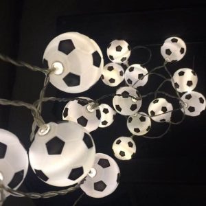 022 Cross-border Qatar World Cup LED football color lights, KTV bars, food stalls, coffee shops, background decorative light strings, popular decorations