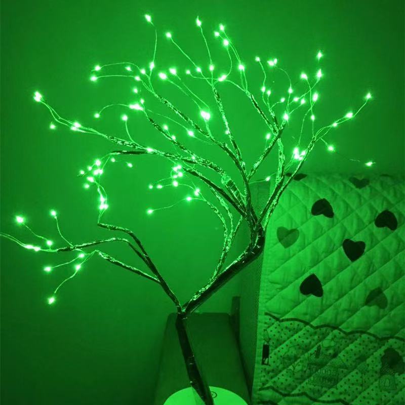 Duckkoko Cross-border hot Christmas lights led firefly tree lights full of stars birthday gift decorative lights - Image 2