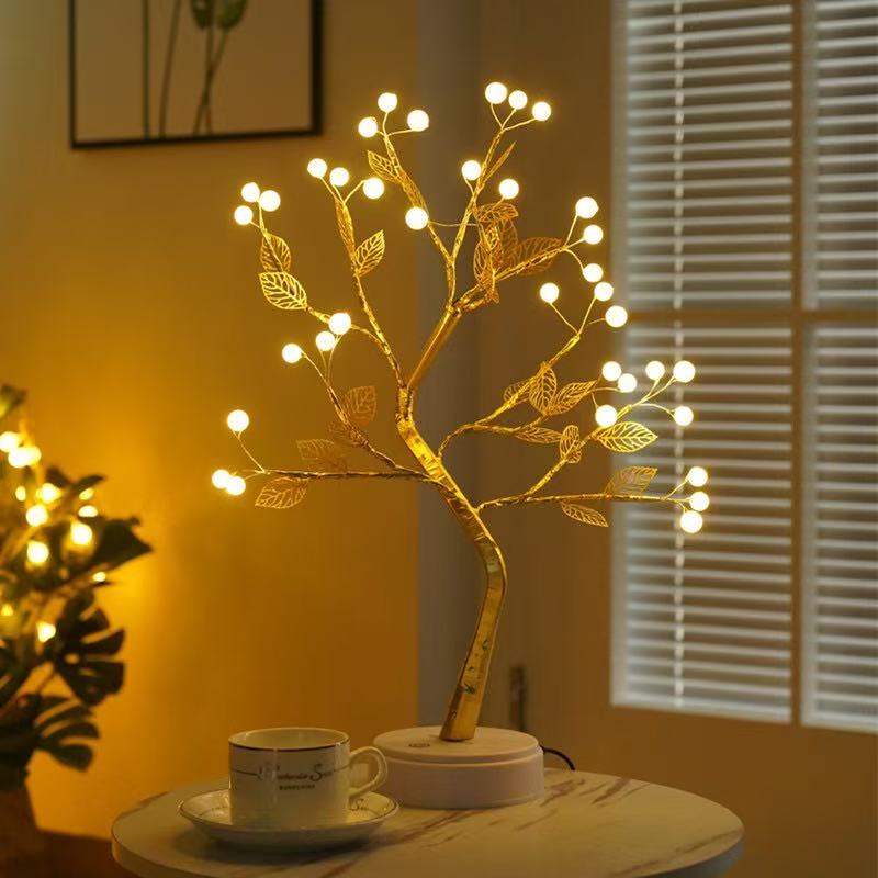 Duckkoko Cross-border hot Christmas lights led firefly tree lights full of stars birthday gift decorative lights - Image 12
