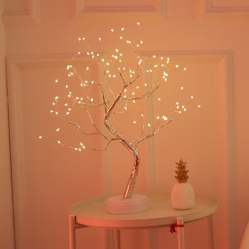 Duckkoko Cross-border hot Christmas lights led firefly tree lights full of stars birthday gift decorative lights - Image 14