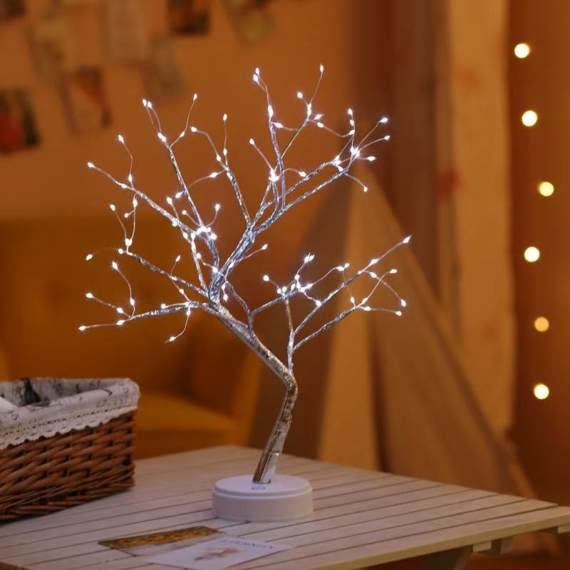 Duckkoko Cross-border hot Christmas lights led firefly tree lights full of stars birthday gift decorative lights - Image 15