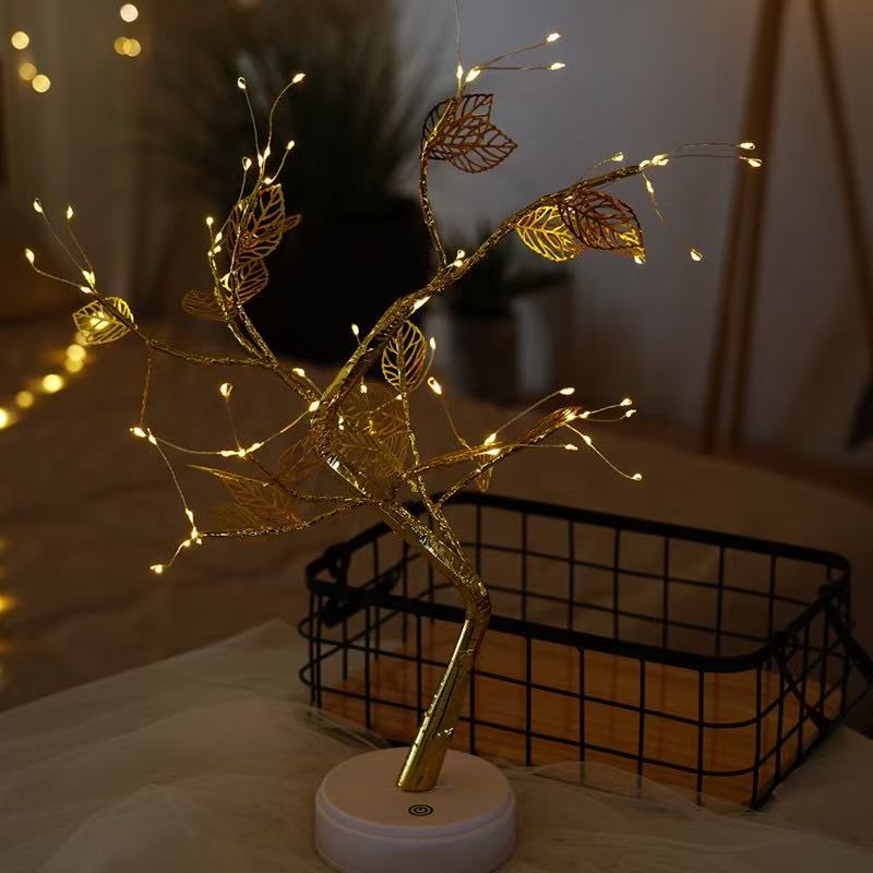 Duckkoko Cross-border hot Christmas lights led firefly tree lights full of stars birthday gift decorative lights - Image 21