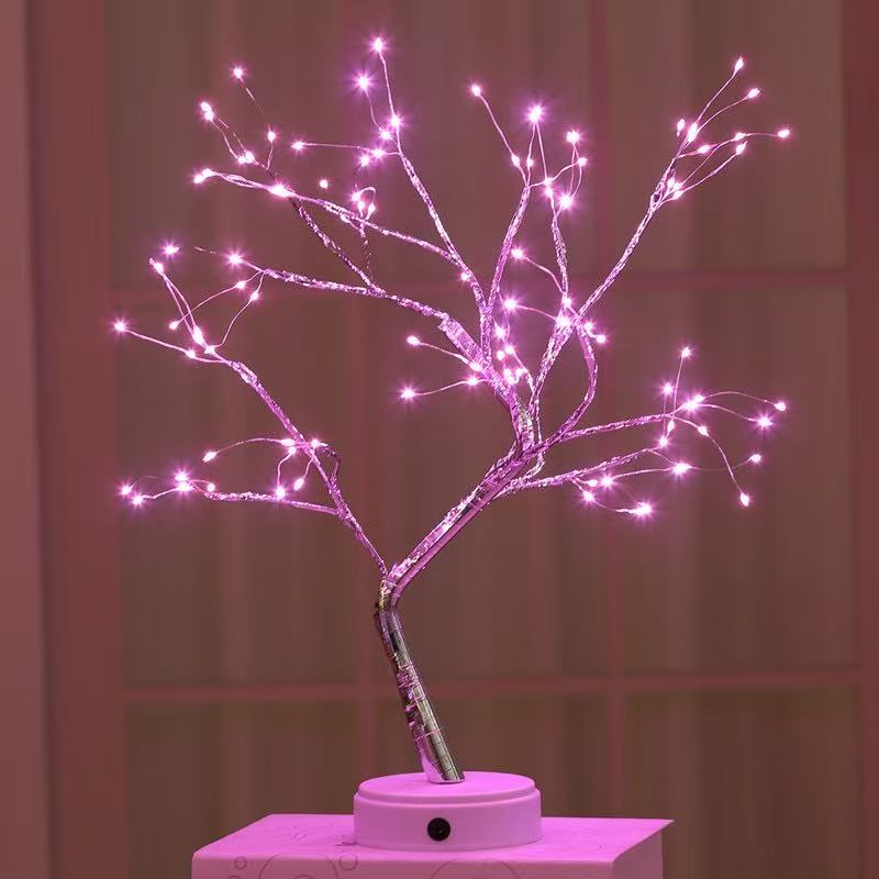 Duckkoko Cross-border hot Christmas lights led firefly tree lights full of stars birthday gift decorative lights - Image 6