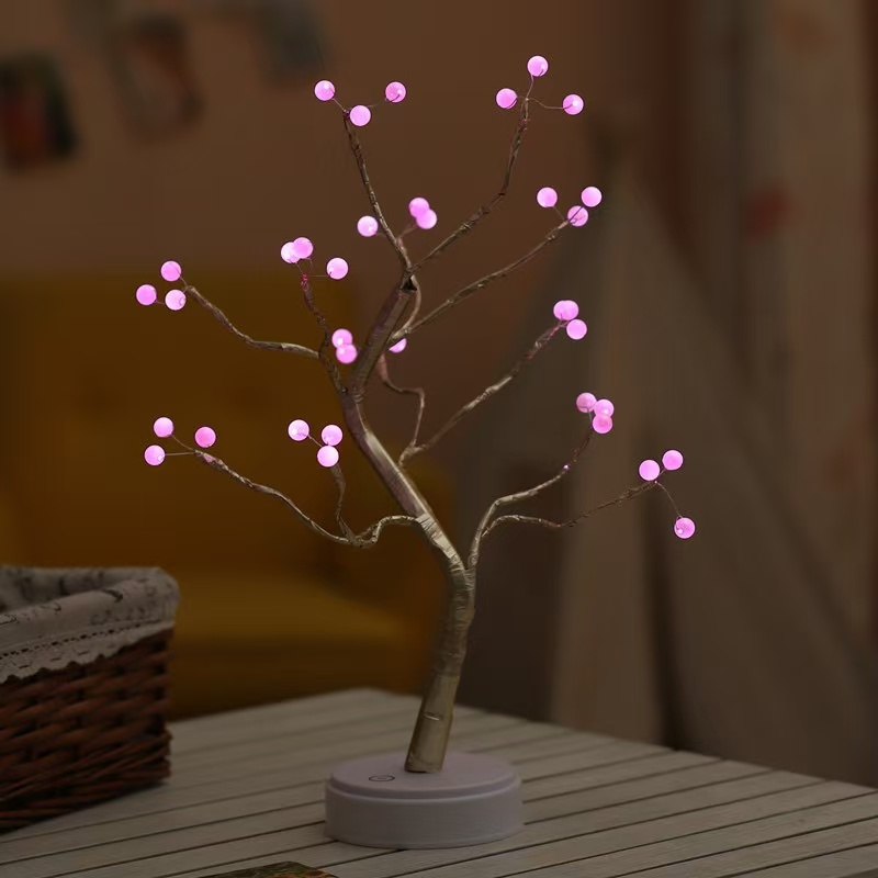 Duckkoko Cross-border hot Christmas lights led firefly tree lights full of stars birthday gift decorative lights - Image 9