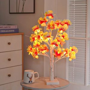 DUCKKOKO cross-border bestsellers: LED birch tree lights, night jasmine simulation decorative lights, colored lights, furniture and ornaments, starry sky night lights